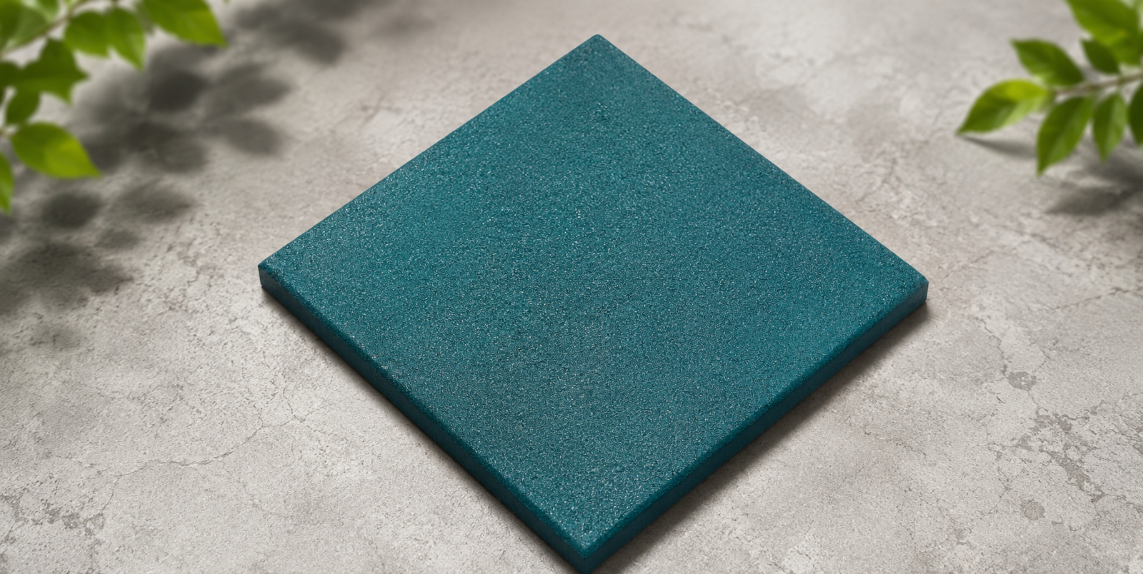 Gym Rubber Laminated Flooring